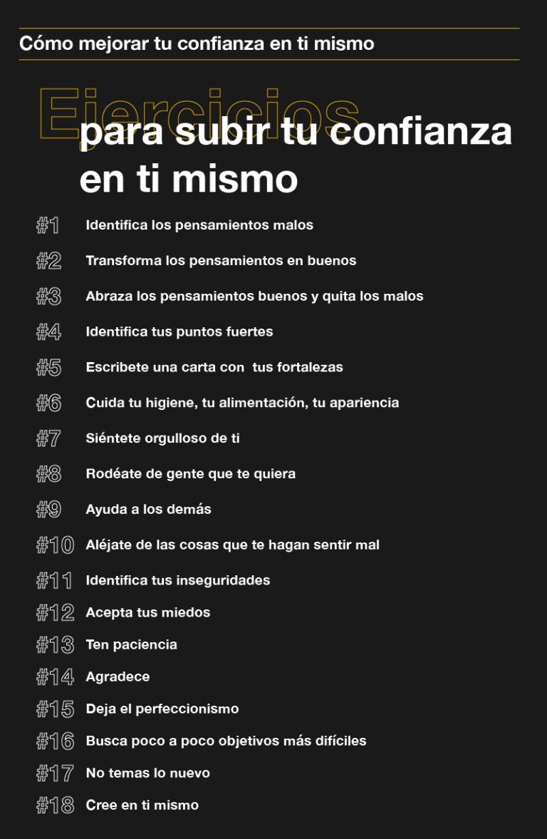 Confianza en ti MISMO: CLAVES para DESARROLLARLA